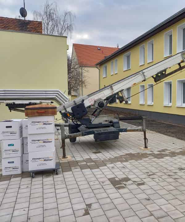 Möbellift in Delmenhorst für den Firmenumzug